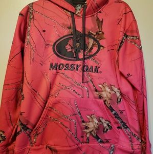 Hooded Mossy Oak Camoflauge Sweatshirt